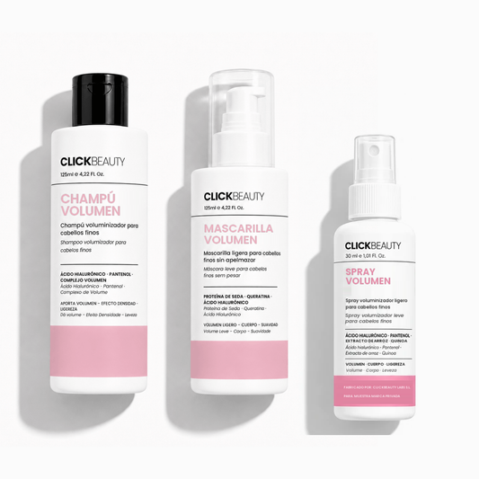 Kit Volumen & Densidad: Champú Volumen, Mascarilla Volumen y Spray Volumen